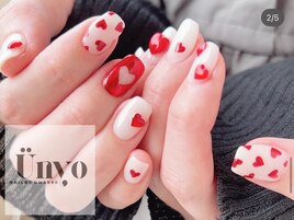ハートネイル/バレンタイン