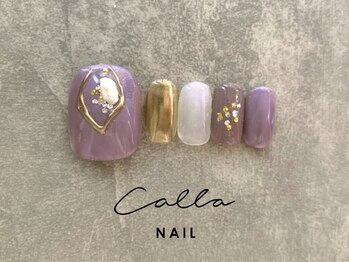カラネイル 南森町店(calla nail)/フットシェルネイル