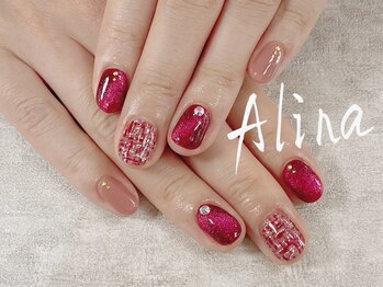 エリナネイルサロン池袋(Alina Nail Salon)/秋冬デザイン5850円