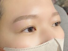 ピーチ(Peach)/まつげパーマ上+アイブロウWAX