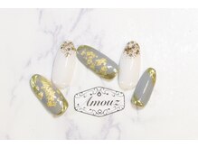 アモウズ(Amouz)/定額【テーマ:グレーネイル】2