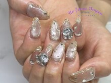 アン ジョーヌドラゴ/【自爪ネイル】キラキラネイル