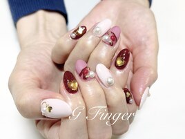 先取り☆バレンタインネイル