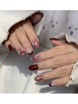 バイムーンサロン(By Moon Salon)/チェックネイル