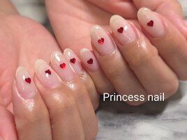 オフホワイト×ハートホロ