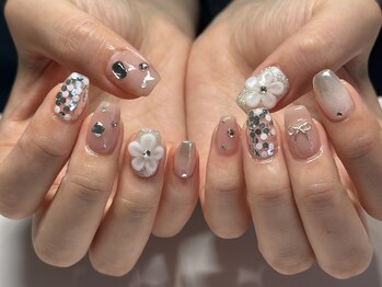 ホワイト×シルバー