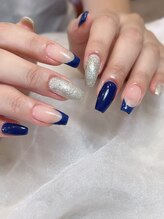 キャンディベース ノースアップ(Candybase North up)/ネイビーフレンチ