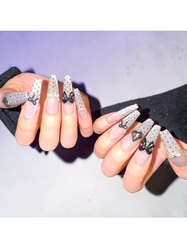 アヤネイルズ アンド アイラッシュ(AYA NAILZ.＆Eyelash)/Gelip長さ出し120分