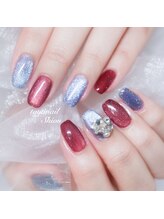 たゆ ネイル(たゆnail)/マグネットビジューネイル
