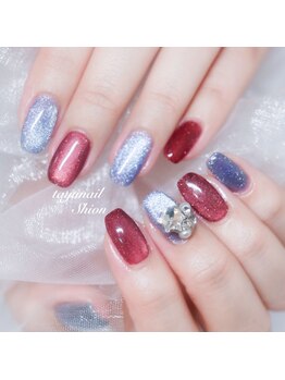たゆ ネイル(たゆnail)/マグネットビジューネイル