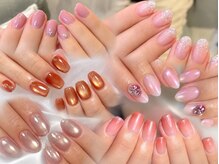 プロ仕様ジェルを使用した本格的ジェルネイルを♪資格保有日本.人ネイリストのみ在籍★ゆったり個室施術