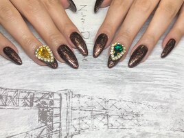 ラメワンカラー