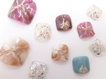 ネイルサロン クイール 小山店(NAIL SALON QUILL)/フット☆ニュアンス