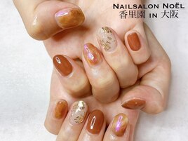 ニュアンス×ブラウンネイル