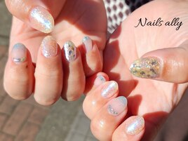 しずく×オーロラ×うるうる×春