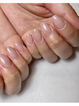 キールネイル(KeyleNail)/ワンカラー×ラメちらし9,000円