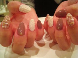 冬の定番！ツイード＆ニット