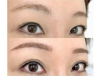 アンドミー 月島店(and me.)/デザインＷＡＸ＋LED眉エクステ