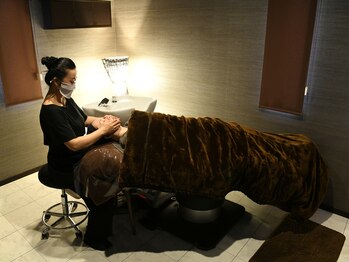 リアン(凛晏)/【太田】フェイシャル施術の様子