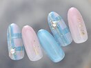 ☆チェックネイル