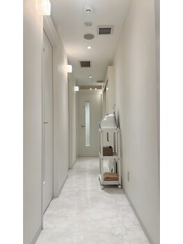 パルティール 恵比寿店(partir)/【店内廊下】施術ルームへ♪