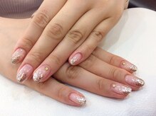 シャンネイルケアサロン(Shan Nail caresalon)/キラキラグラデ