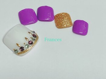 フランセス(Frances)/新作　チェーン×ストーン