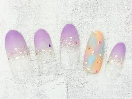 シンプル★グラデ★タイダイ