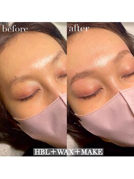 サン ヘアーアンドメイク(Sa N.HAIR&MAKE)/HBL+WAX+MAKE