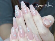 ウサギネイル 新大久保店(usagi nail)/マグネットフレンチ秋可愛い