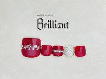 ネイルアンドまつげエクステのお店 ブリリアント 草加(Brilliant)/Foot 　定額8800円コース
