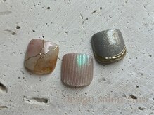 ネイルサロン アトラ(design salon attra)/フットネイル親指アート9900円