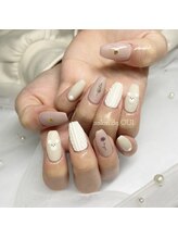 サロンドウイ(salon de OUI)/くまとニットネイル