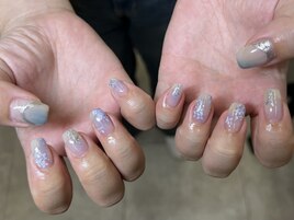 あじさいネイル