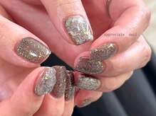 アプリシーエイトネイル(appreciate nail)/【定額】シンプル♪