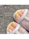ぷっくり♪レモンネイル