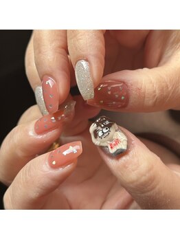 ネイルズ ヒマワリ(Nails Himawari)/オーダーパーツM1650円×1
