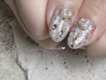 シエル バイ アンテリジャン(Ciel By Antellijan)/ニュアンスキラキラネイル