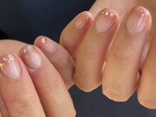 リンボンネイル(Rinbon nail)/【グラデーション/ラメ】