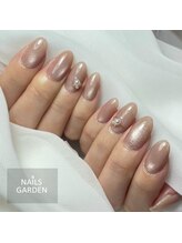 ネイルズガーデン(NAILS GARDEN)/マグネット×リングネイル