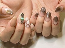 プリズム(PRISM)/ジェルネイル大人夏ニュアンス