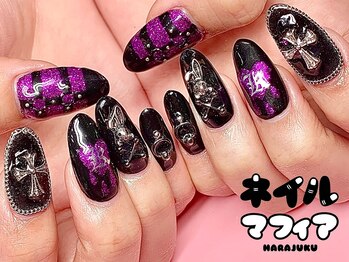 ネイルマフィア 原宿(NAIL MAFIA)/強めパーツネイル