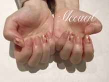 アクイユ 銀座店(ACCUEIL)/和柄ネイル