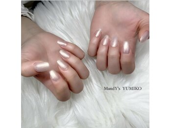 マンディーズ(MandY's)/U24/ワンカラー/パールホワイト