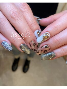 アソート 神戸元町(Assort)/ミディアムアート 別途パーツ代