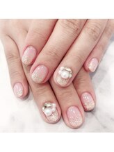 エムスタイル(Mstyle)/キラキラグラデ×ビジュー