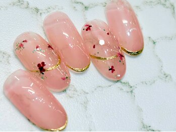 チェリーズネイル(Cherrys Nail)/押し花ネイル