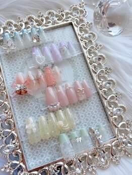 クローバー(Clover)の写真/季節やトレンドに合わせたデザインをご用意♪爽やか&洗練されたデザインで指先から季節を楽しんで☆