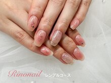リノ ネイル(Rino nail)/白桃チーク　70726