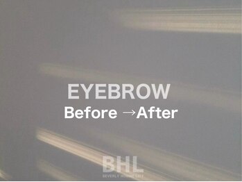 オンリーケア 長堀橋店(ONLY CARE)/眉毛メニューのビフォーアフター